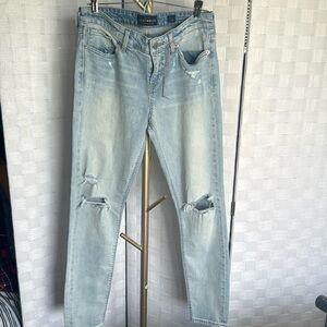 Lucky Brand Sheila Skinny Distressed Denim